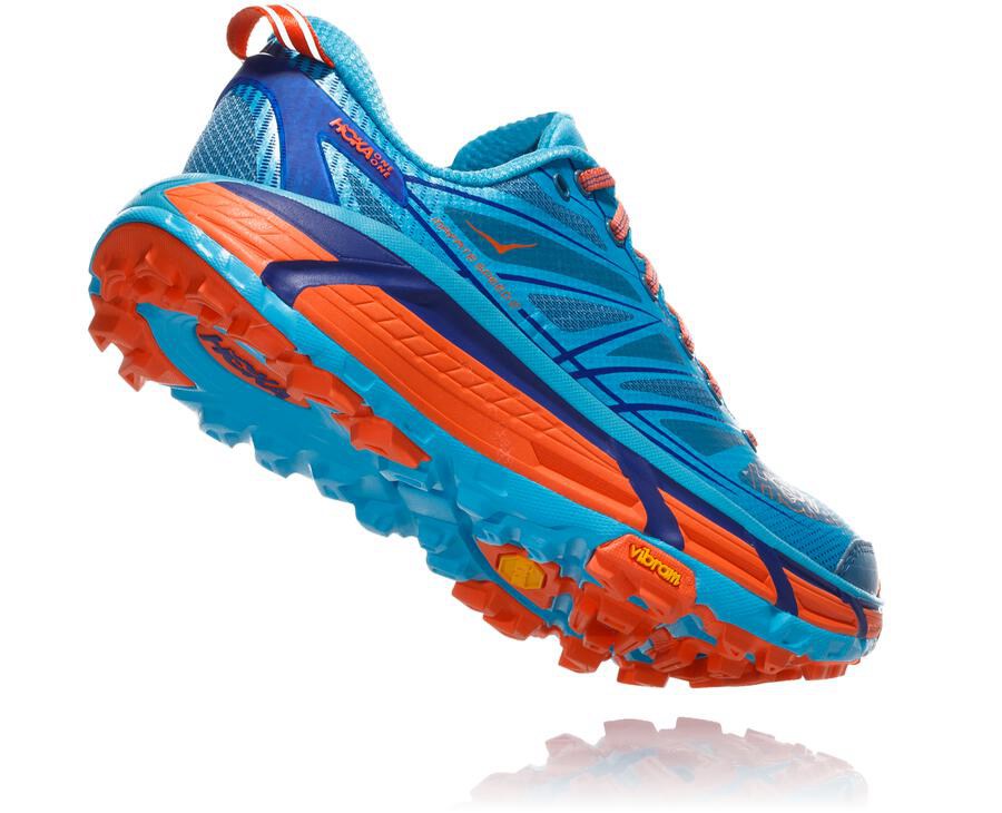 Zapatillas Trail Hoka One One Mujer - Mafate Speed 2 - Azules - IXN801265